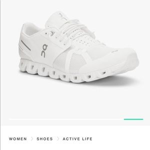 On Cloud All white cloud shoe